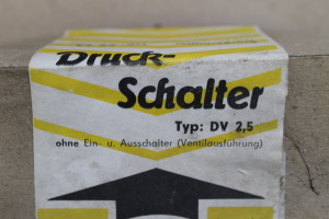 Druckschalter DV2,5