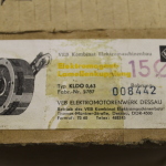 KLDO 0,63 - DDR Kupplung TGL 9922 Bohrung 15