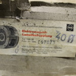 3KL 20 - elektromagnetische Lamellenkupplung TGL 9922/03