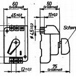 TGL 16563 Motorschutzschalter ohne Gehaeuse